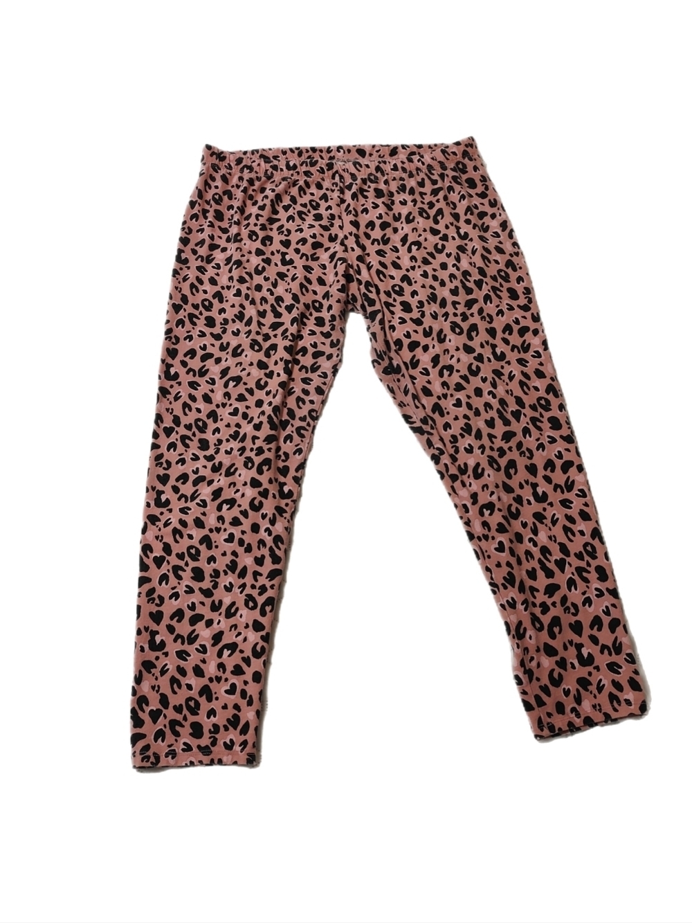 No Boundaries Pink Animal Print Leggings Size XXL